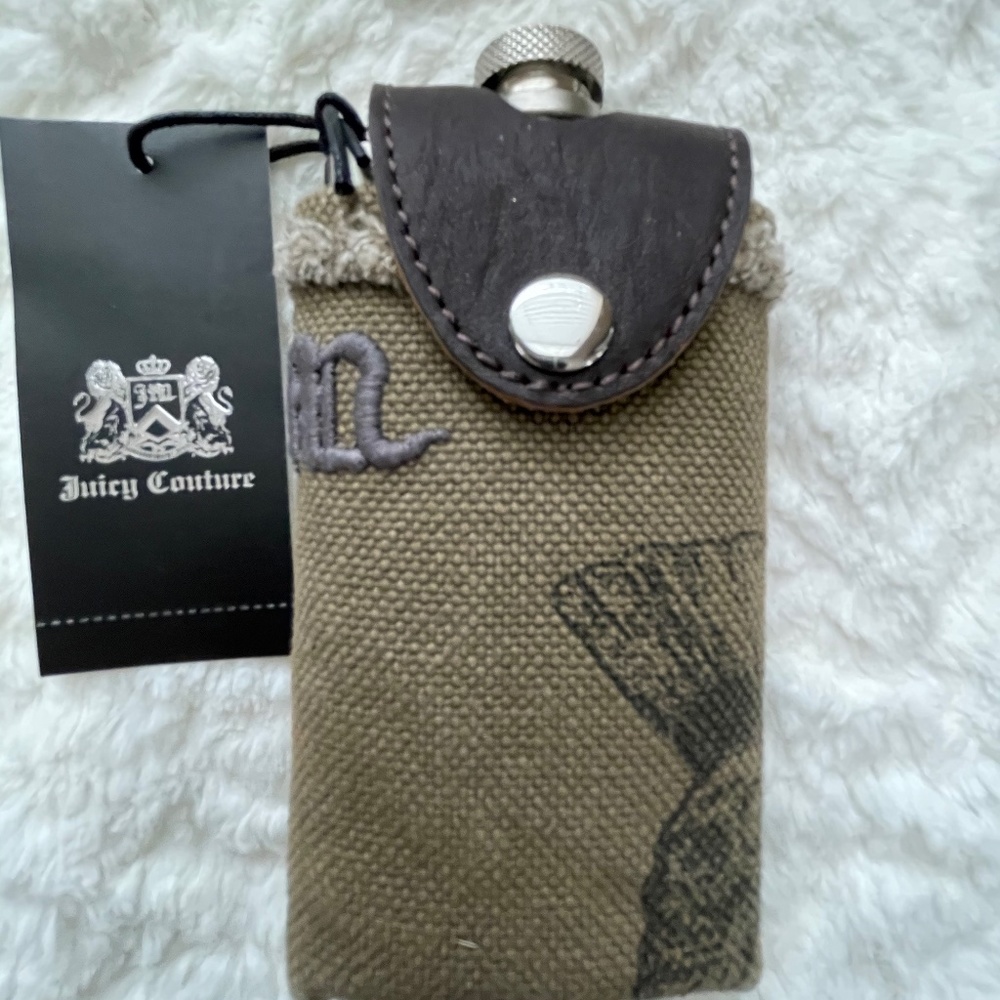 Juicy Couture Skull Flask NEW WITH TAGS Never Used